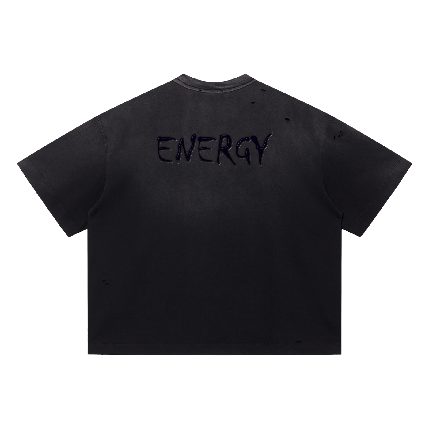 Loopy Lavi Vintage Washed Distressed Boxy Oversized T-Shirt