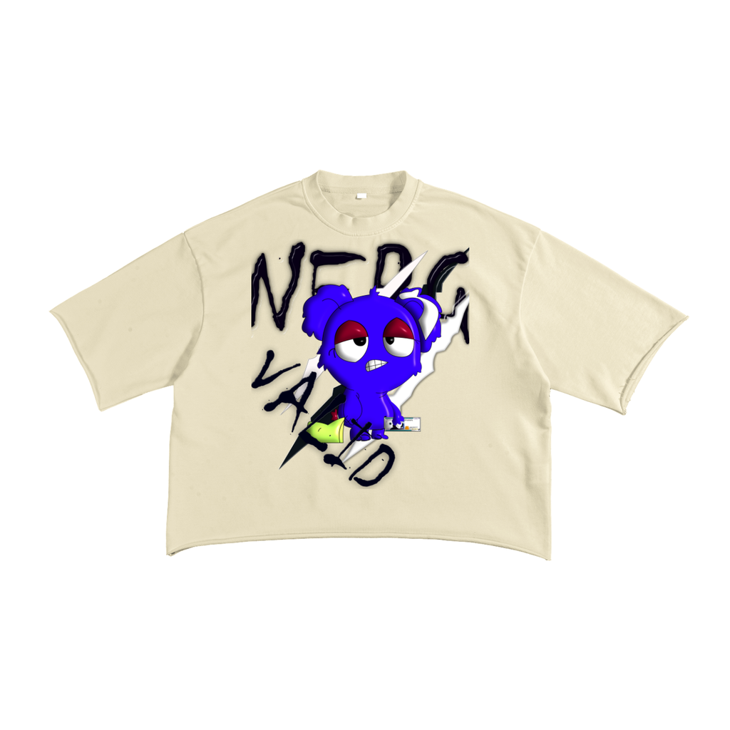 French Terry Raw Edge T-Shirt