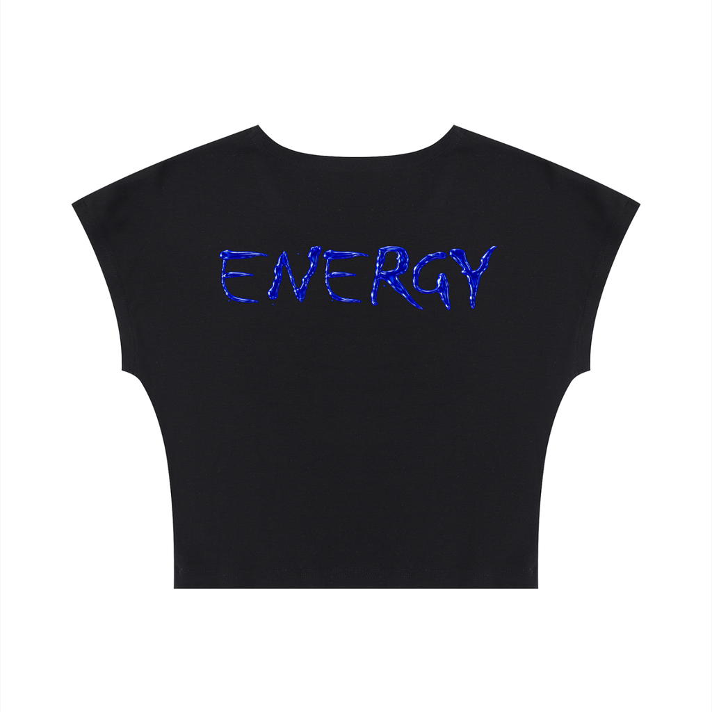 Loopy Lavi Women's Slim Crop T-Shirt