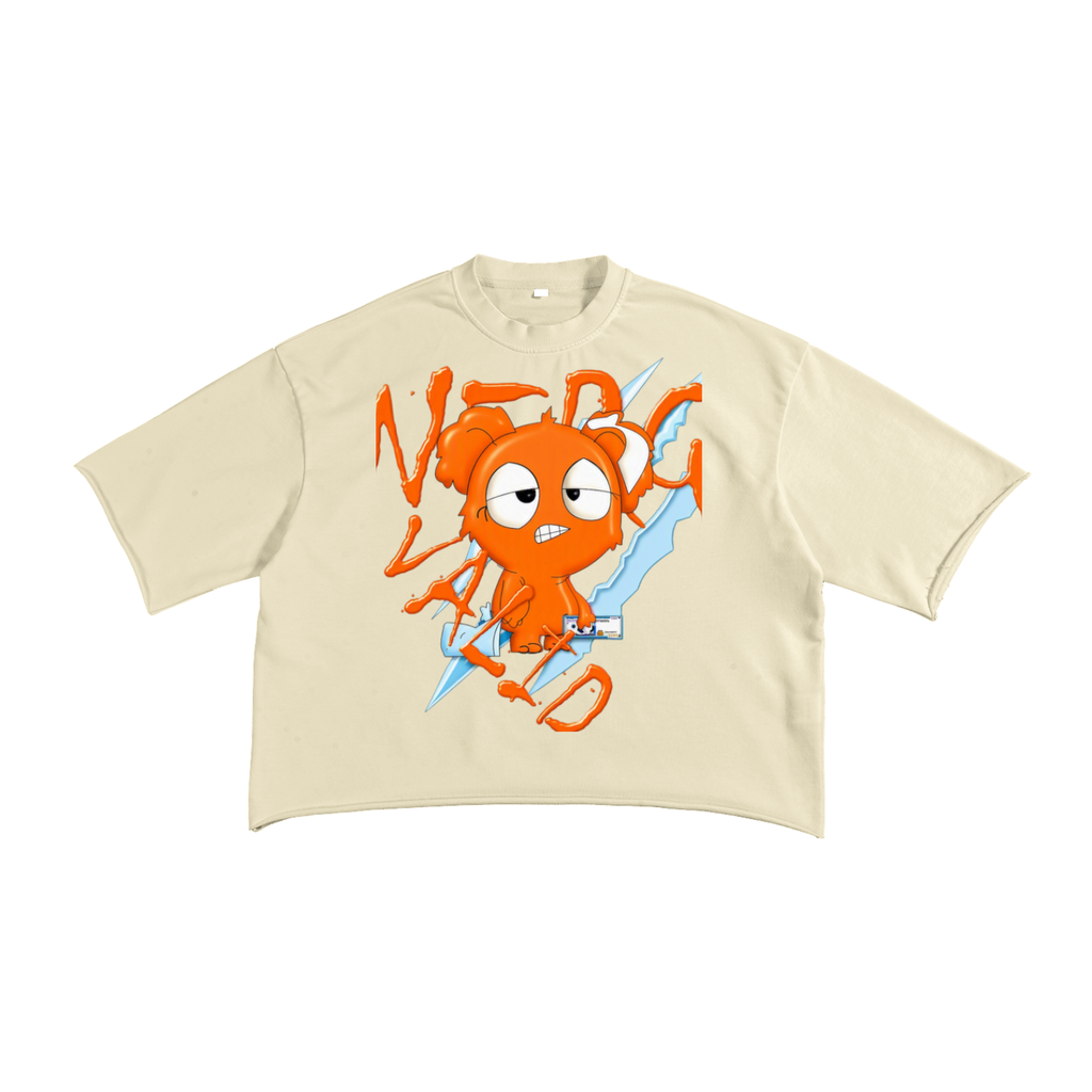 French Terry Raw Edge T-Shirt