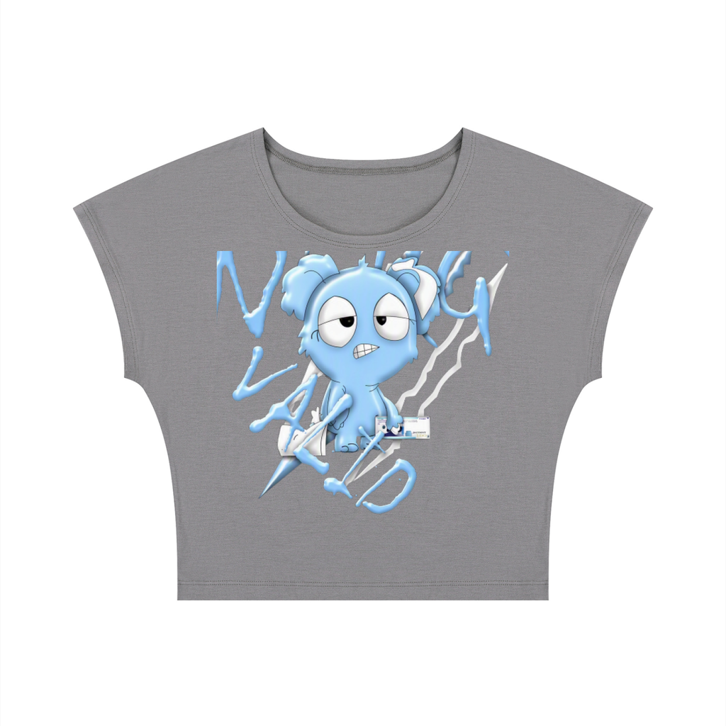 Loopy Lavi Women's Slim Crop T-Shirt