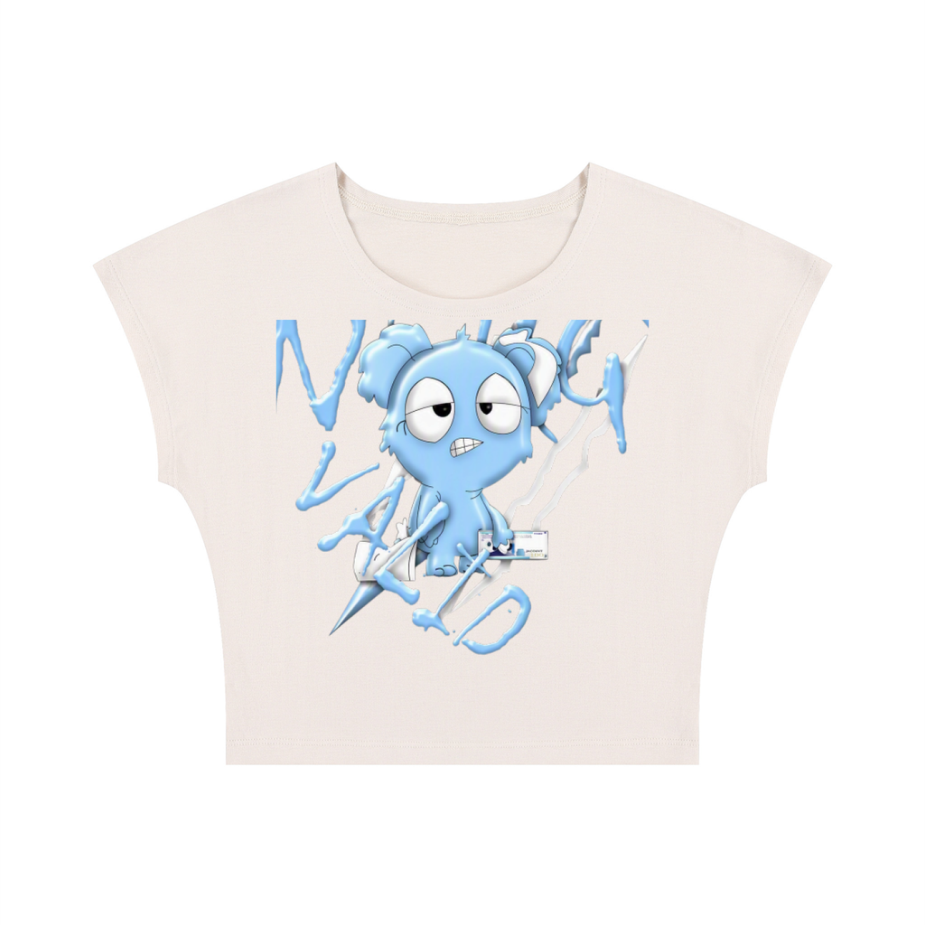 Loopy Lavi Women's Slim Crop T-Shirt