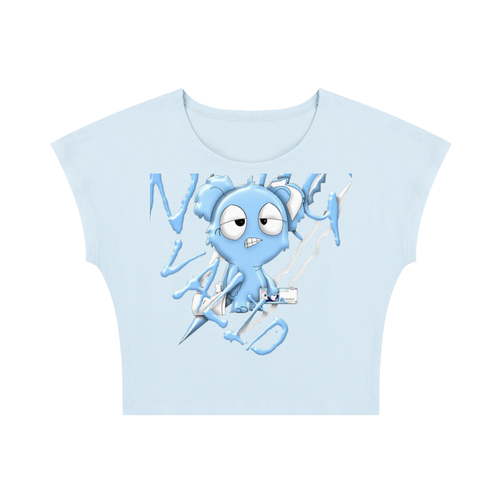 Loopy Lavi Women's Slim Crop T-Shirt
