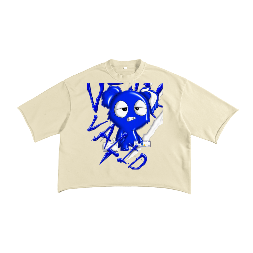 French Terry Raw Edge T-Shirt