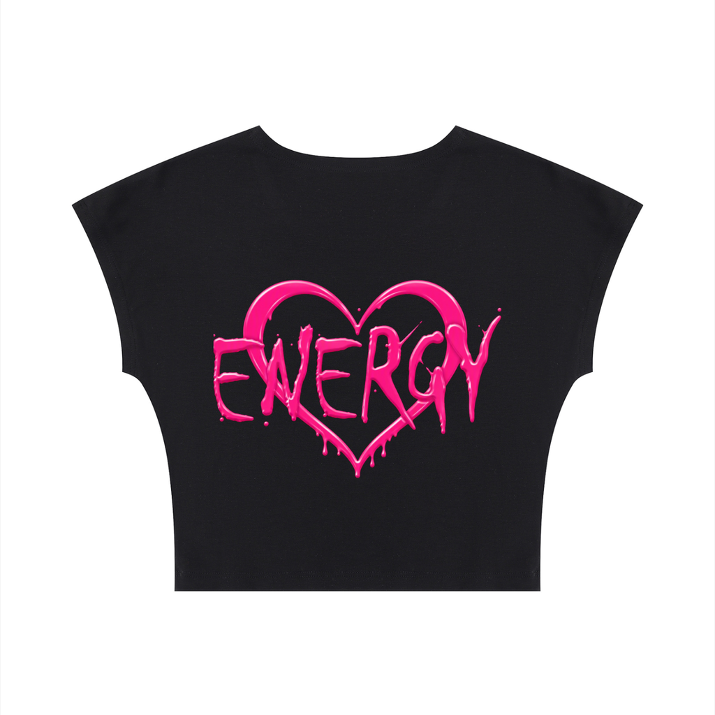 Loopy Lavi Women's Slim Crop T-Shirt