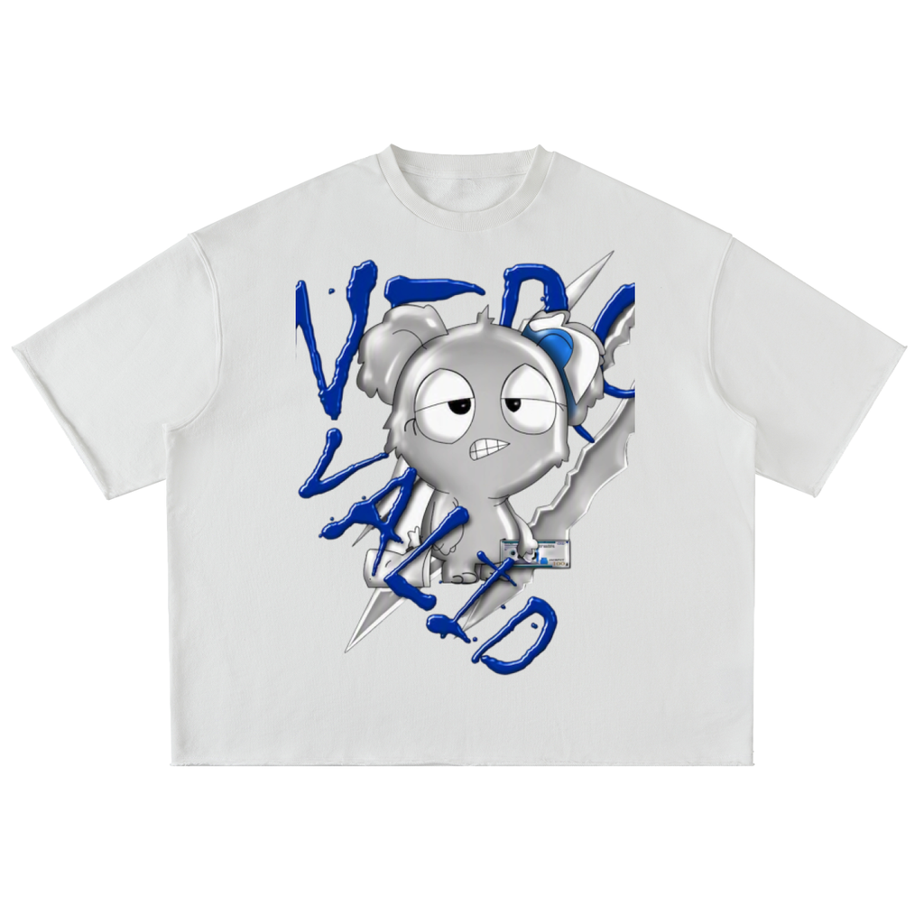 Silver “collection “ Washed Rolled Hem Half Sleeve T-Shirt