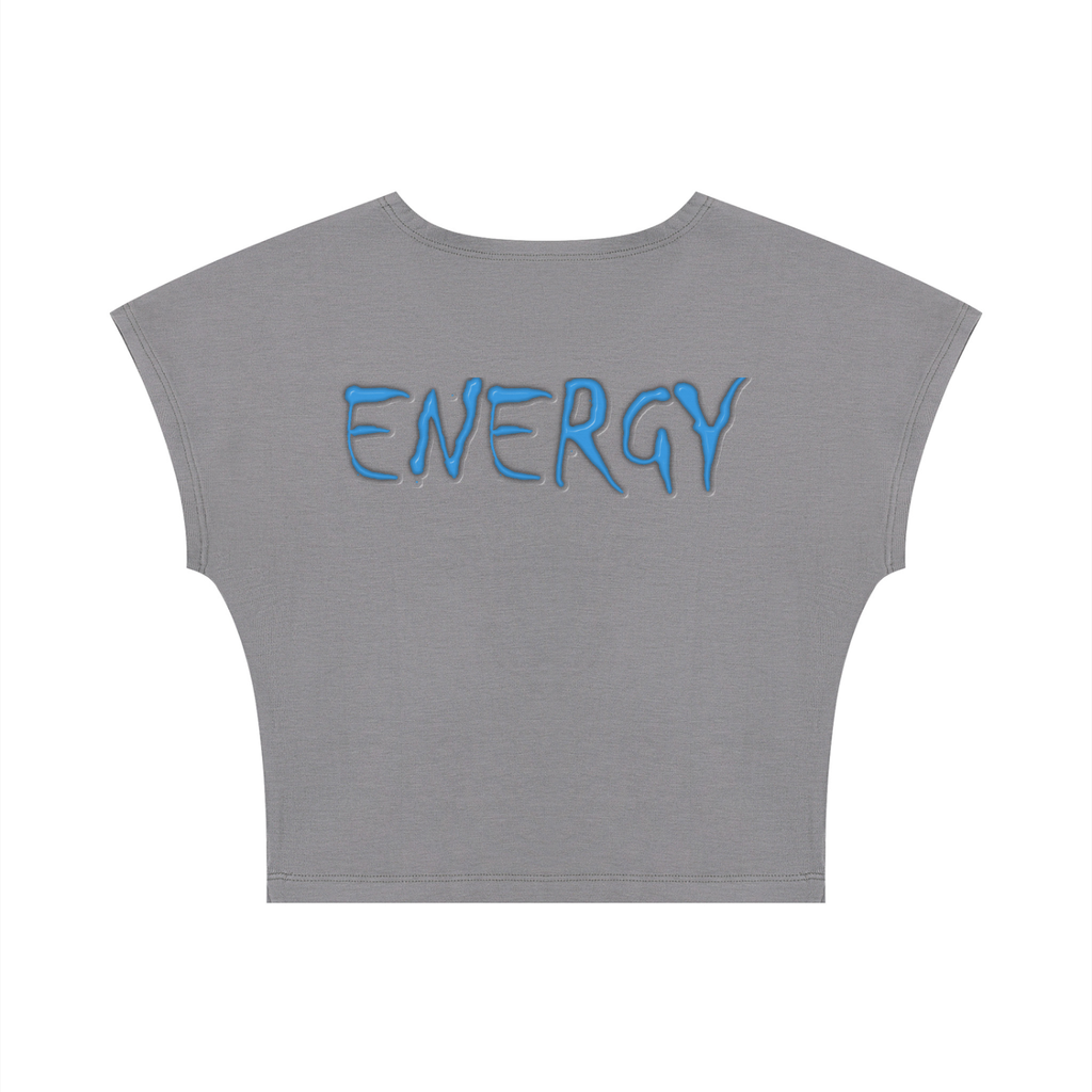 Loopy Lavi Women's Slim Crop T-Shirt