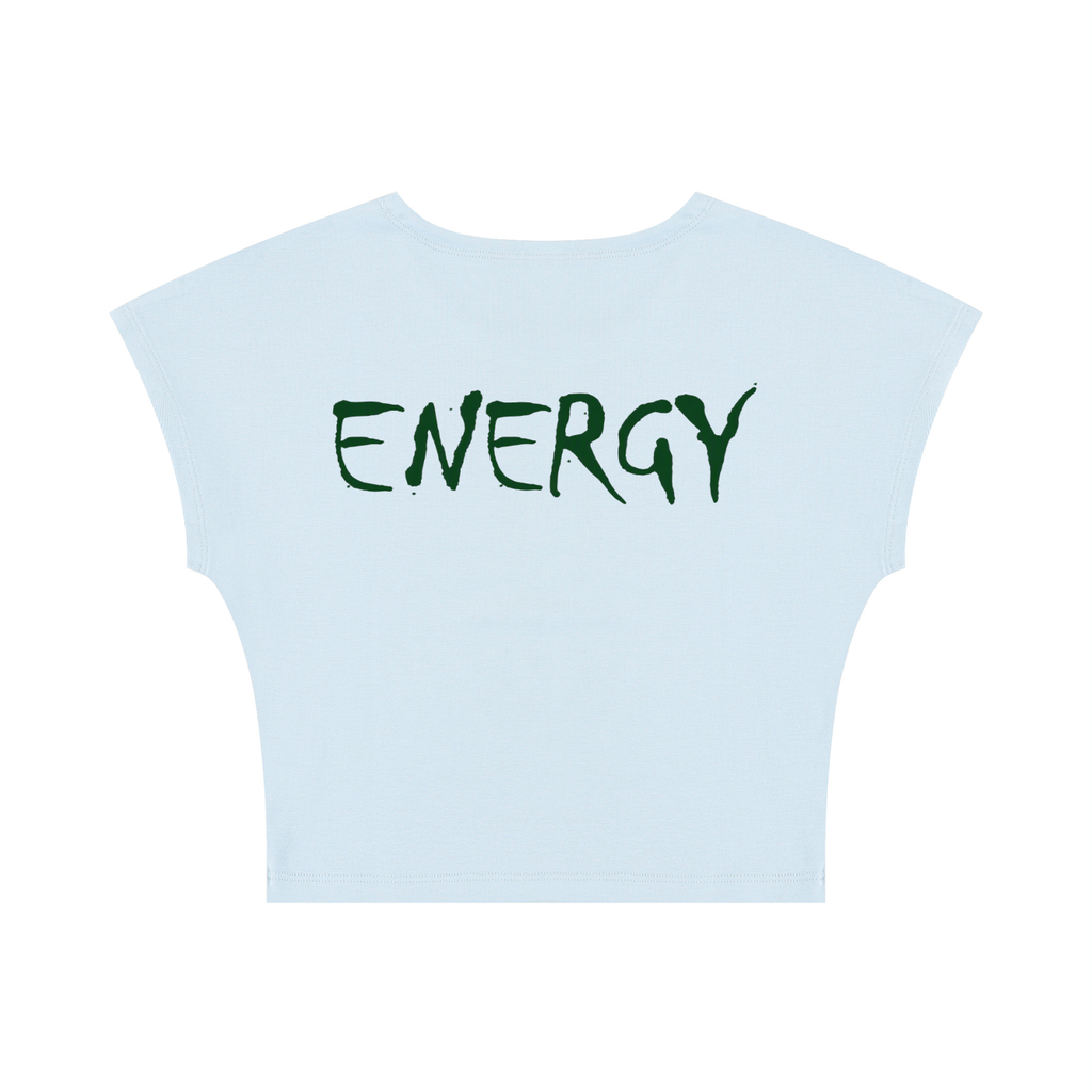 Loopymlavi Women's Slim Crop T-Shirt