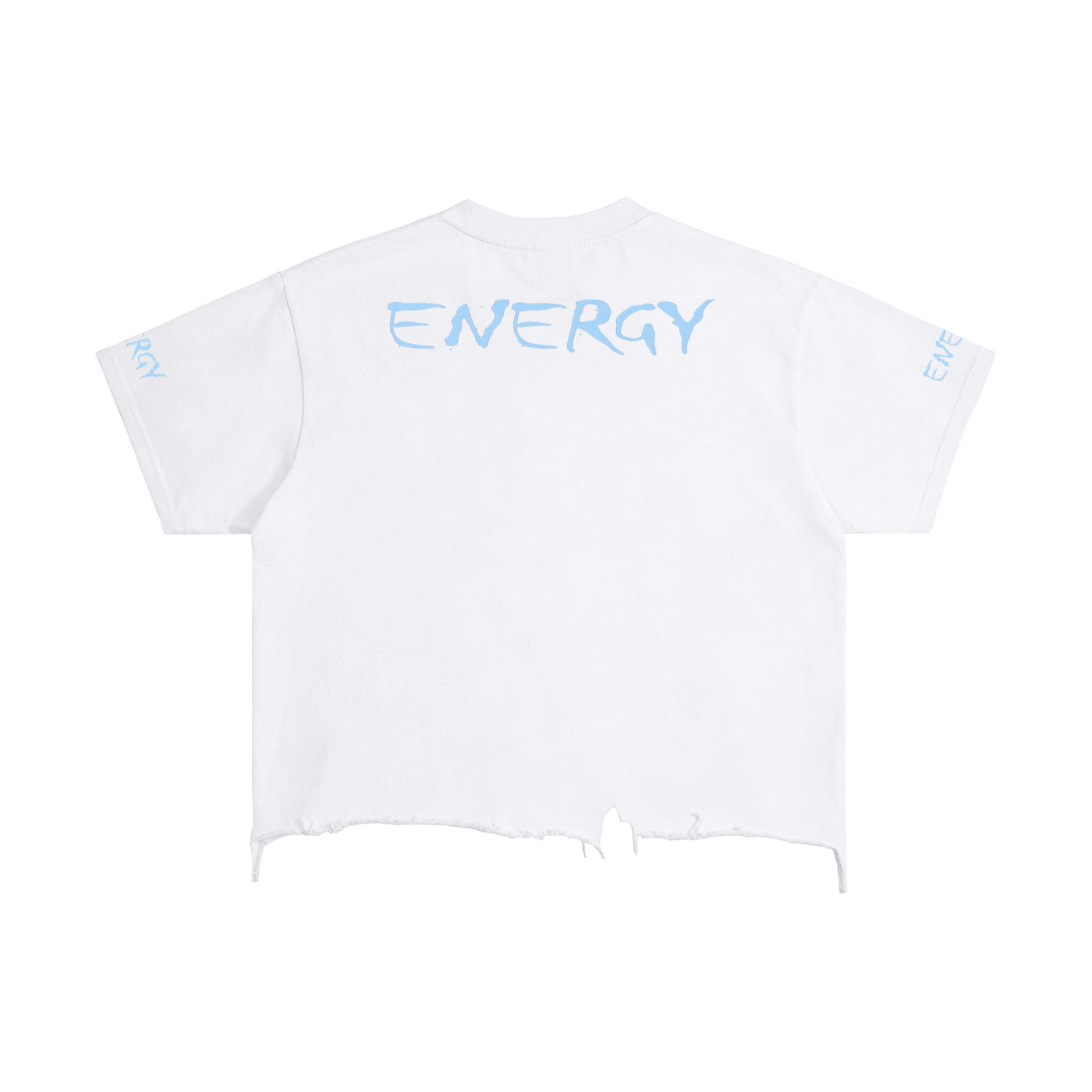 Vintage Wash Boxy Distressed Hem T-Shirt