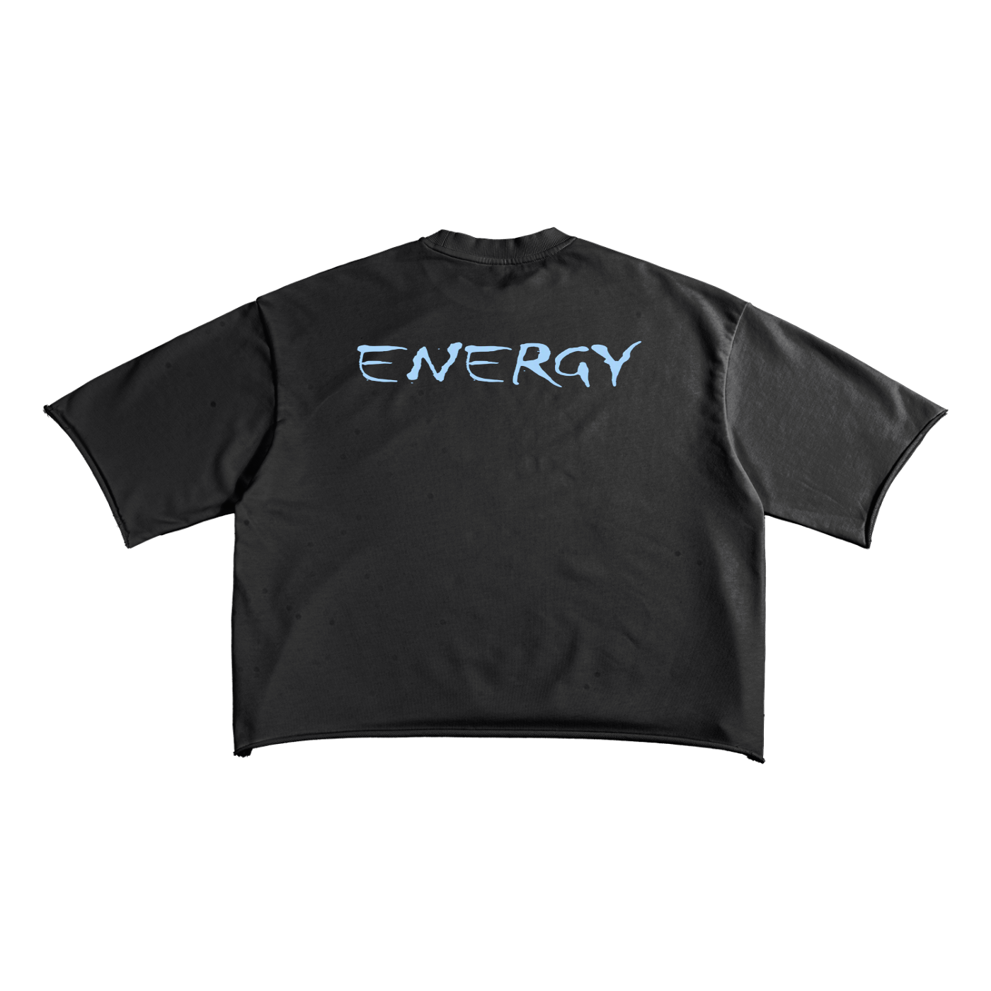 French Terry Raw Edge T-Shirt