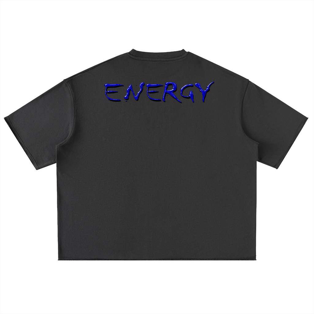 Silver “collection “ Washed Rolled Hem Half Sleeve T-Shirt