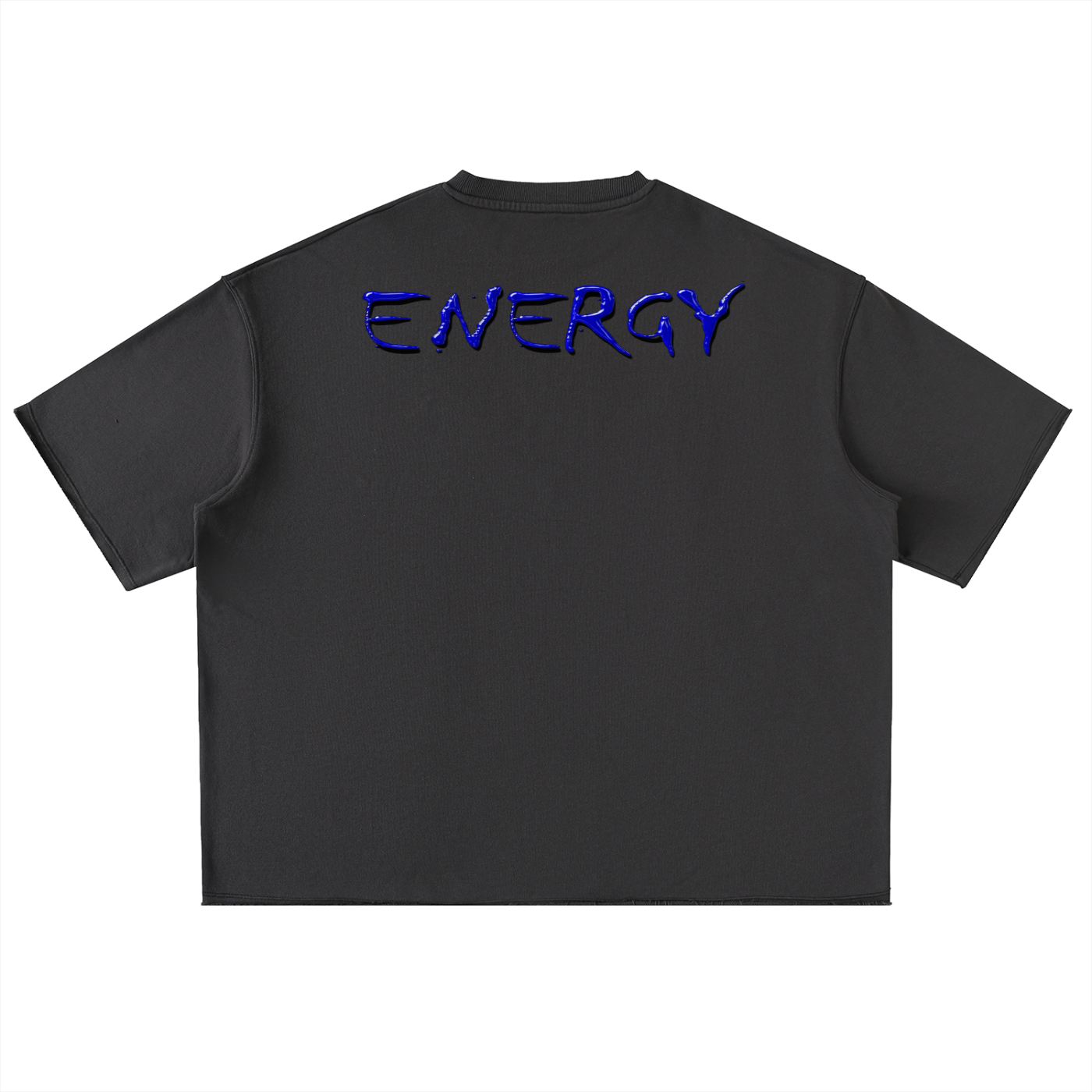 Silver “collection “ Washed Rolled Hem Half Sleeve T-Shirt