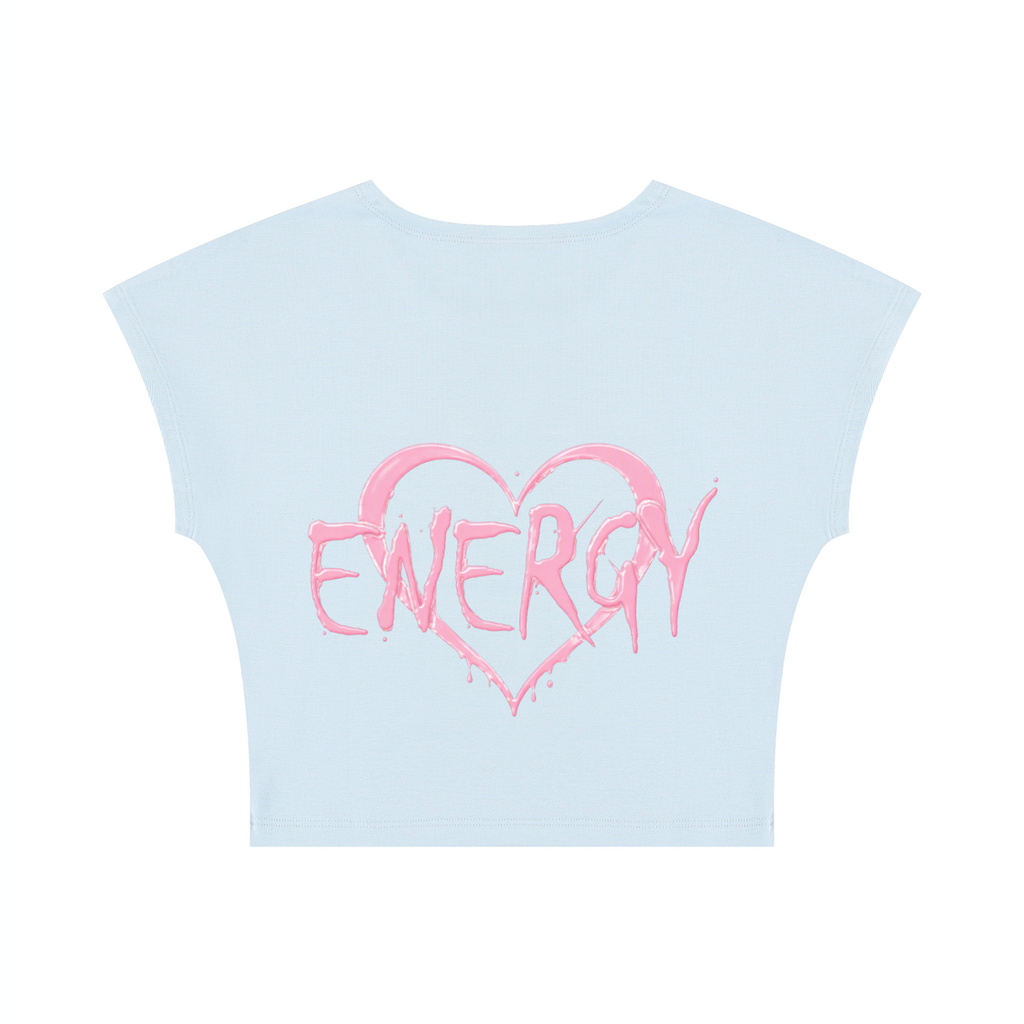 Loopy Lavi Women's Slim Crop T-Shirt