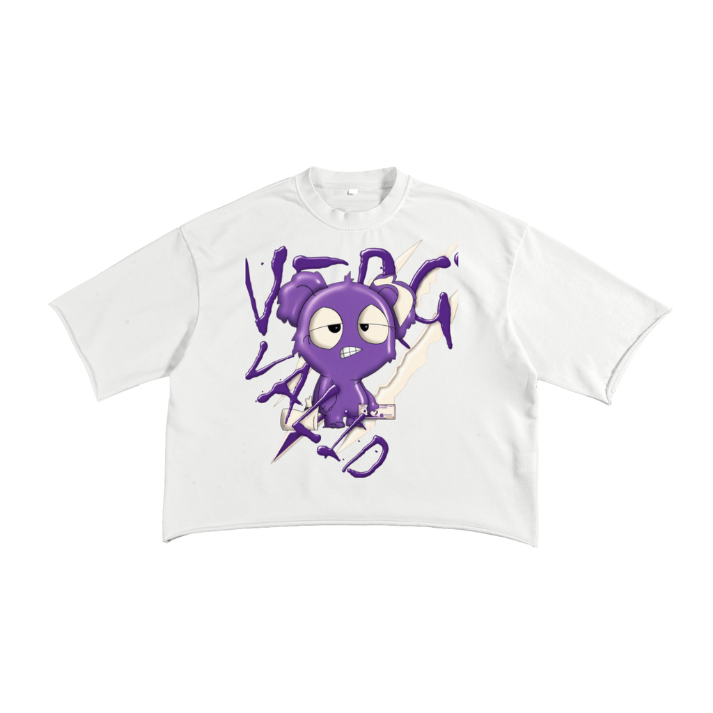 French Terry Raw Edge T-Shirt