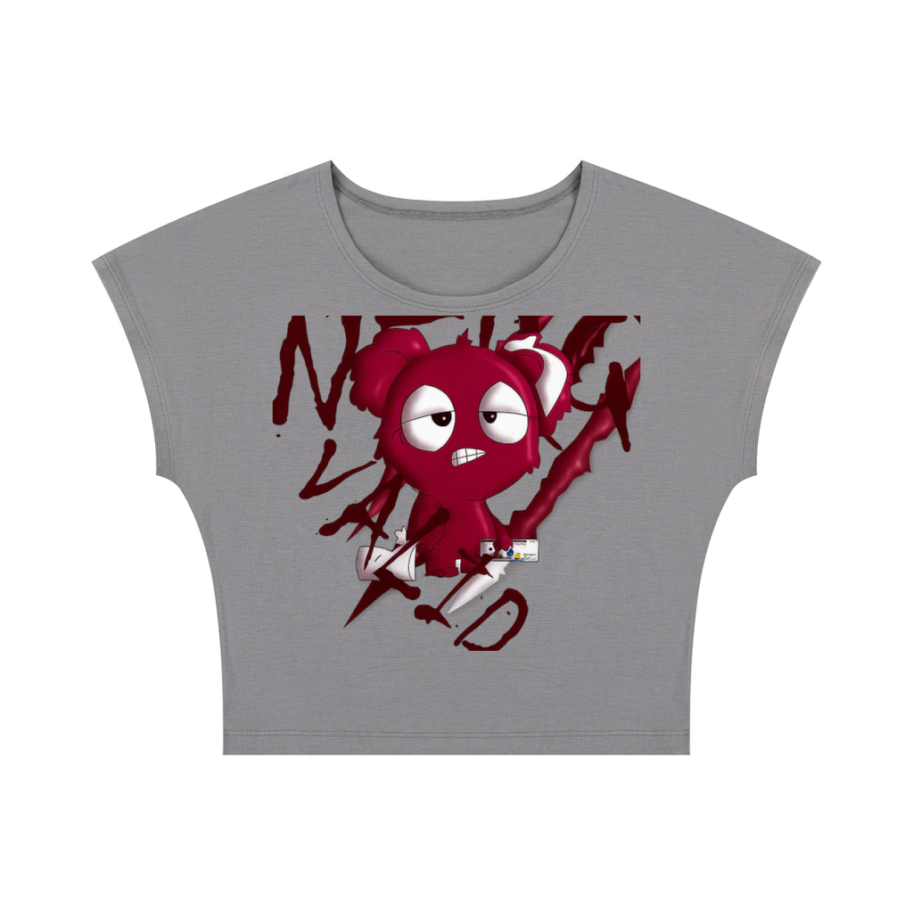 Loopy Lavi Women's Slim Crop T-Shirt
