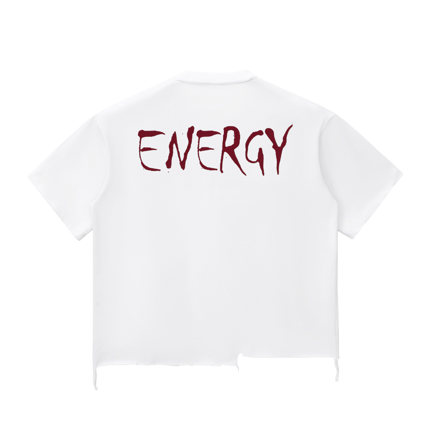 Loopy Lavi Snow Wash Raw-Hem Boxy T-shirt
